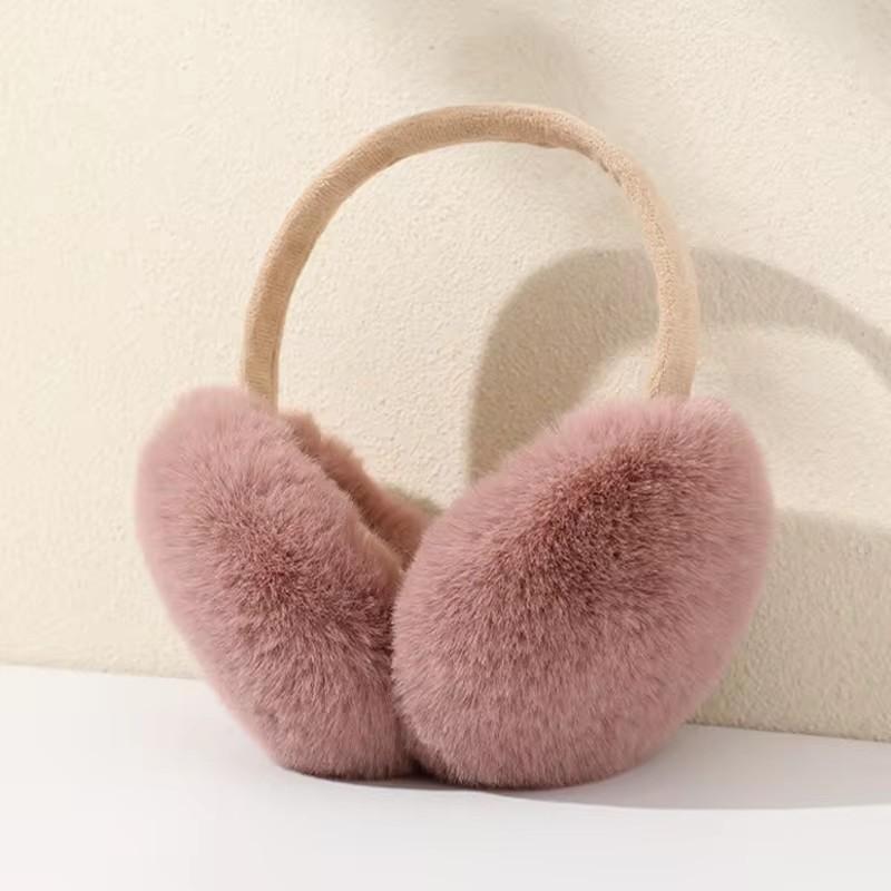 Foldable Ear Protect Women Custom Faux Fur Keeping Warm Winter Outdoor Thicken Earmuffs