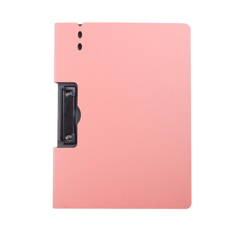 PP Foam Board Plastic Writing Folder with Horizontal/Vertical Clip for Office Use
