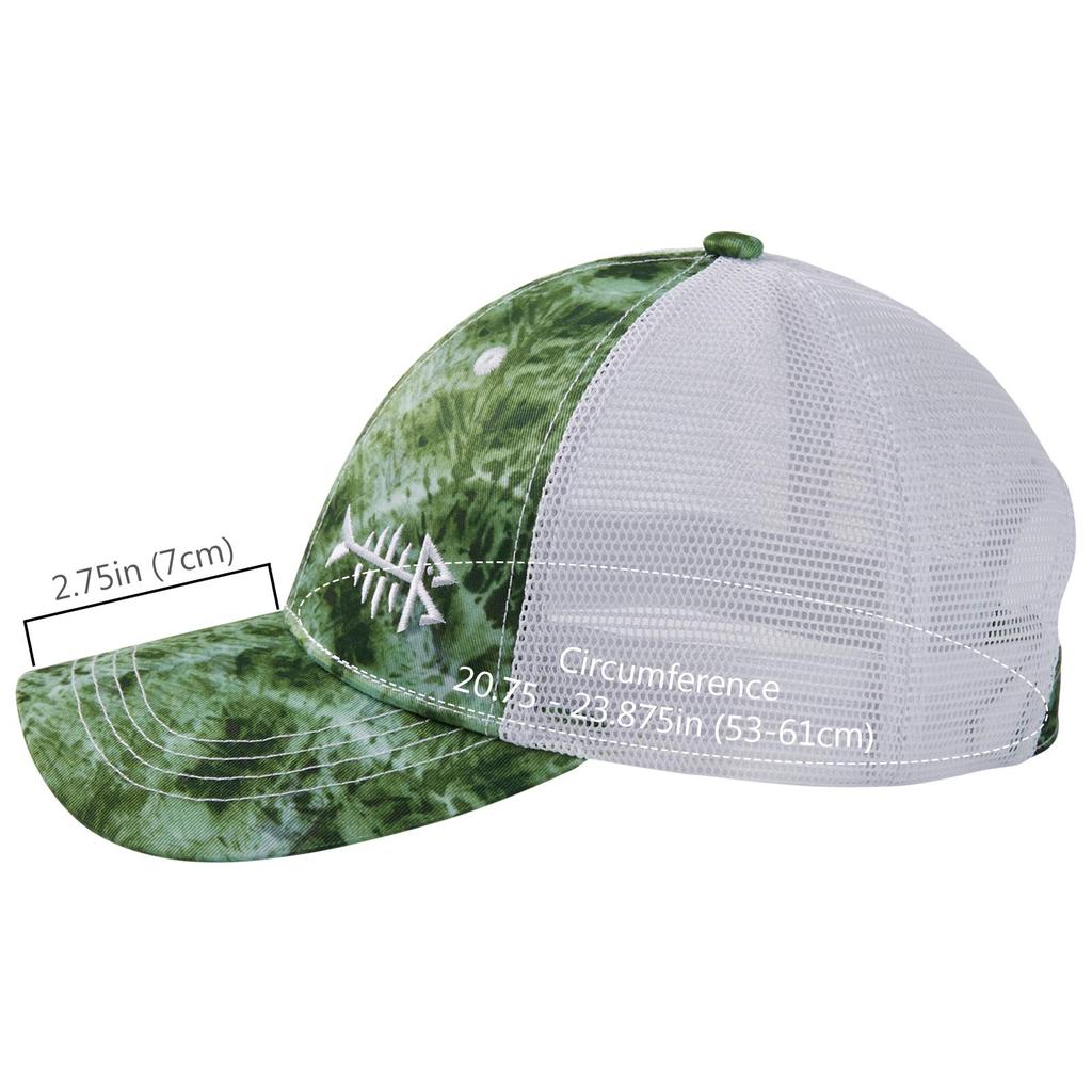 Bassdash Mesh Camouflage Baseballkappe mit UV-Schutz für Männer und ideal für Outdoor- und Sport-Frauen,