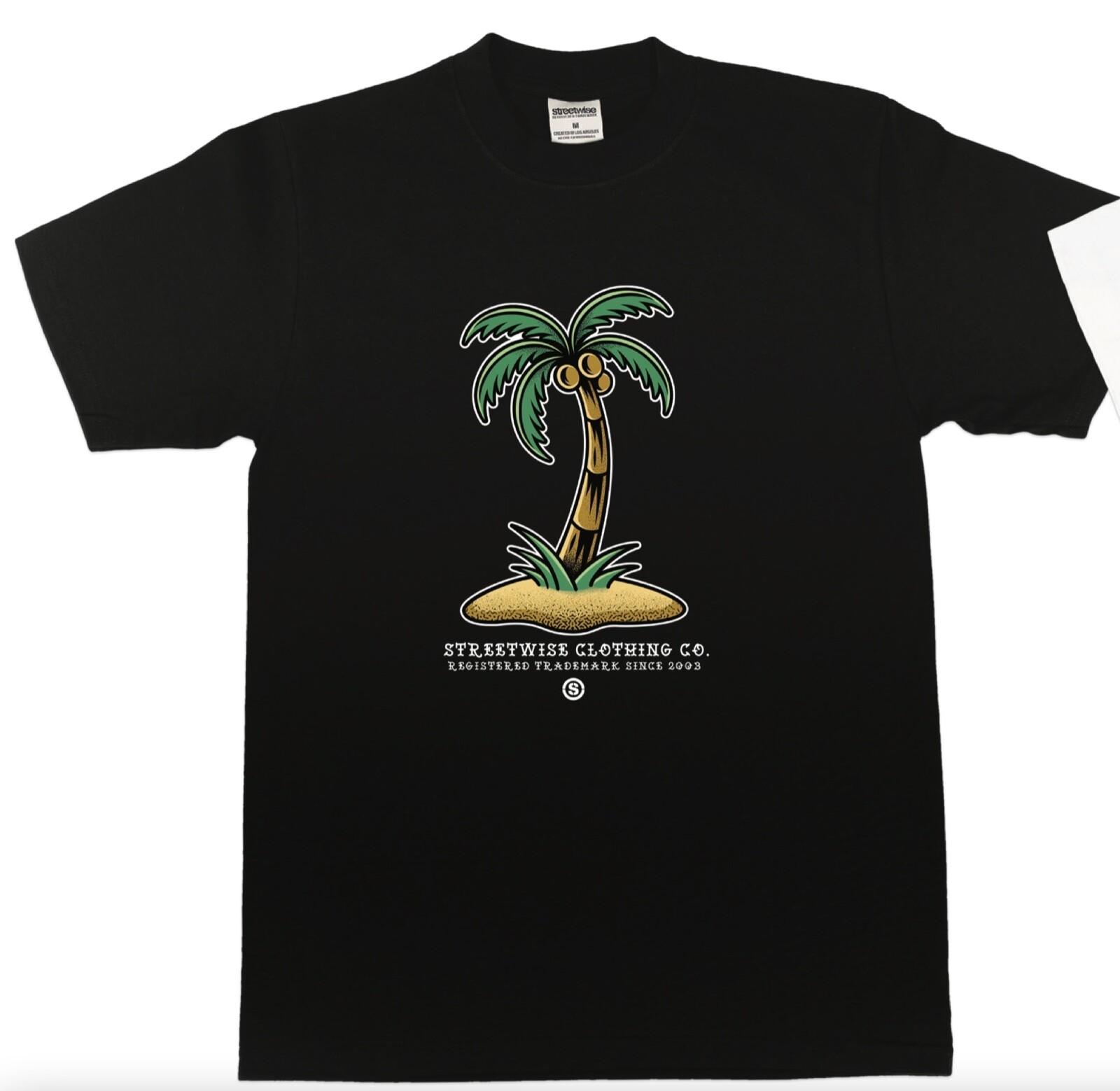Streetwise LA Palma Graphic T-Shirt Black M-L-XL-2XL-3XL-4XL-5XL XXXL