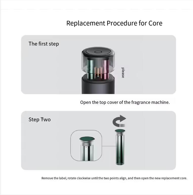 Xiaomi Mijia 1Pcs Smart Automatic Perfume Machine Replace Core Aromatherapy Machine Replacement Filter