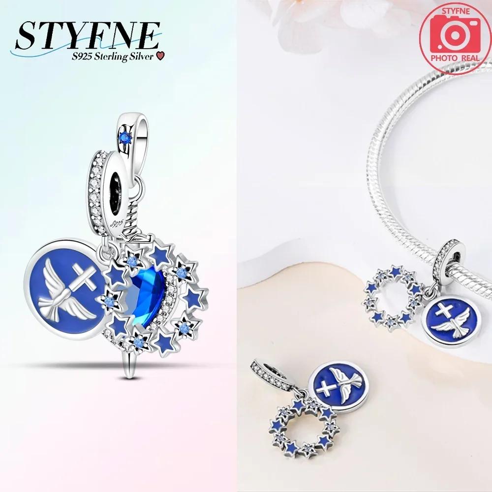 Exquisite Pendants Woman Original Belief Statue Of Liberty Copper Charms Bead Fit Bracelet Diy Beads For Women Jewelry Gift