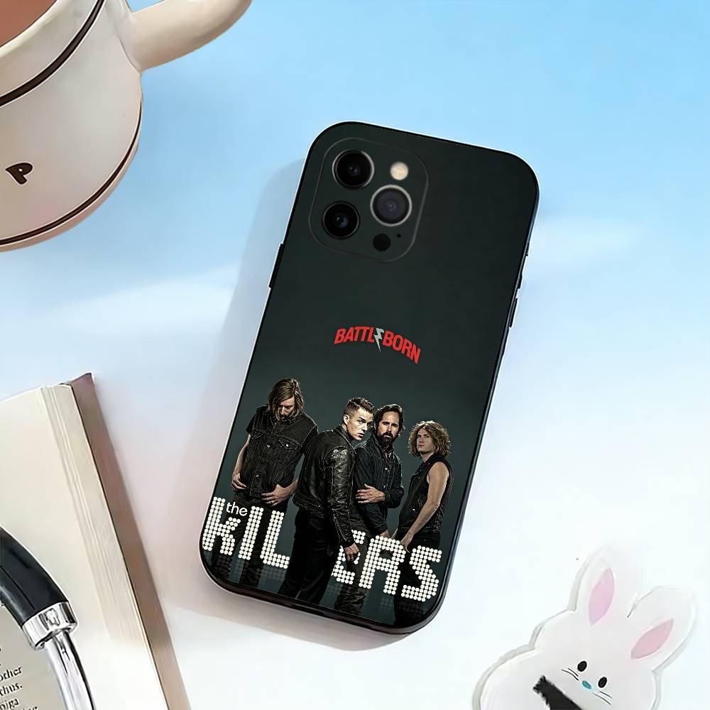 Band The k-Killers Phone Case Silicone Soft For IPhone 17 16 15 14 13 12 11 X XR Plus Pro Max Plus