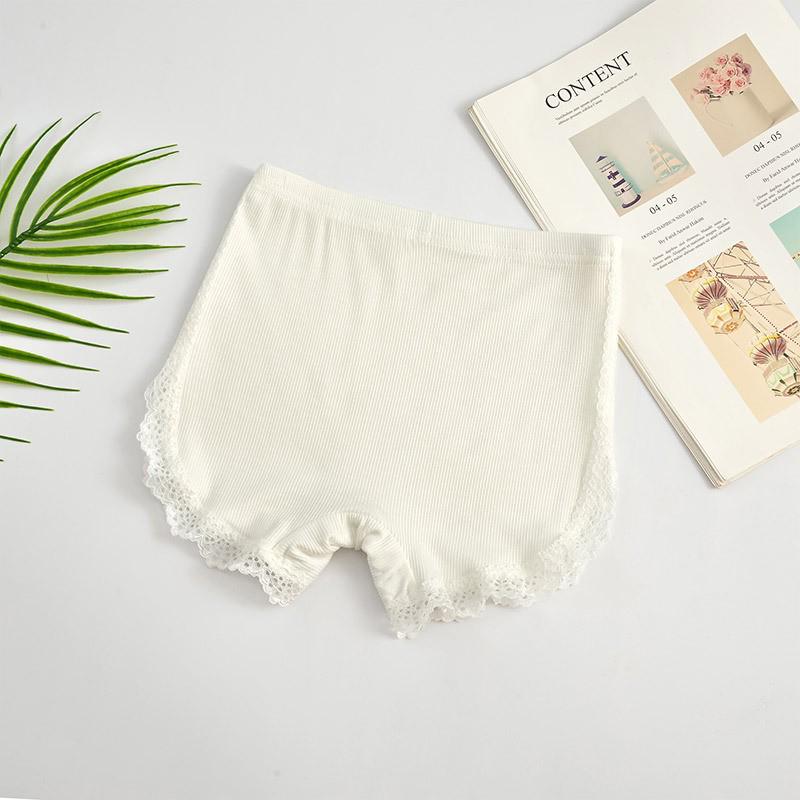 Girls' Summer Safety Shorts - Thin Modal Anti-Exposure Protective Layer, Antibacterial Design