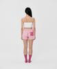 Polli (Women'S) Pink Grid Pajama Shorts