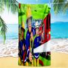 1pc Fire Brigade Adventure beach towel,quick drying absorbent beach towel,outdoor sports swimming beach towel,Soft and comfortable Y72838