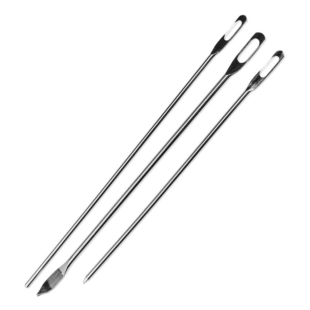 3Pcs Metal Drawstring Threader for Spring Cord Elastic Band Waistband Quick Threading Elastic Band Threading Tool