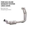 Exhaust Pipe Tail for 2023-2024 GSX8S/GSX-8S/GSX8R Motorcycles