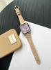 Line Puppy Cute Leather Strap For S11 Apple Watch 10Th Generation Applewatch987Se Autumn And Winter