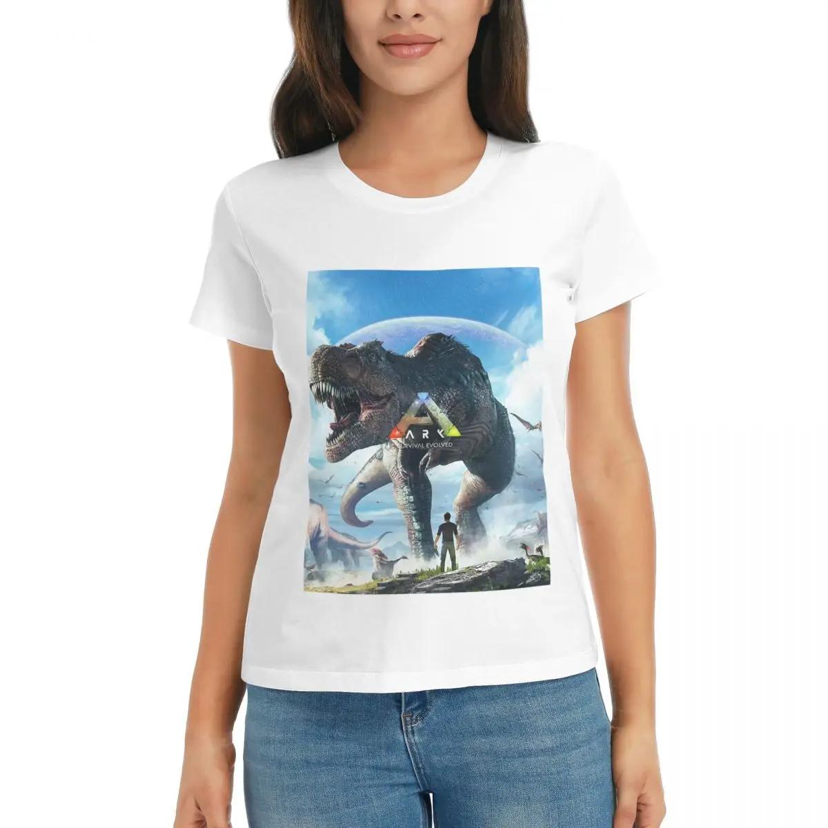 

Women TShirt Gifts Idea Ark Survival Evolved Summer Short Sleeve Tees Crew Neck Cotton T Shirts Clothes Tops Streetwear S