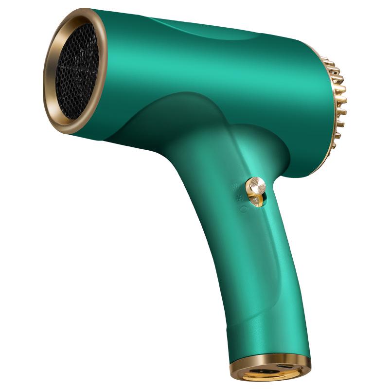 High-Speed Wireless Negative Ion Hair Dryer: Leafless Design for Quick Drying & Hair Care