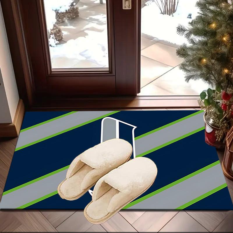 Seahawks Teamgeist Teppich für Büro, Stuhlunterlage, Dekorteppich Wohnzimmer Matte, Große Größe Fan Geschenke Weihnachtsgeschenke