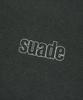 Suade Washed Hood Zip Up [Pigment Black]