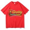 Quality Learning Center Print Tshirt Unisex Streetwear Short Sleeve Cotton Loose Male Tshirts Fashion Casual Game Graphic Tops