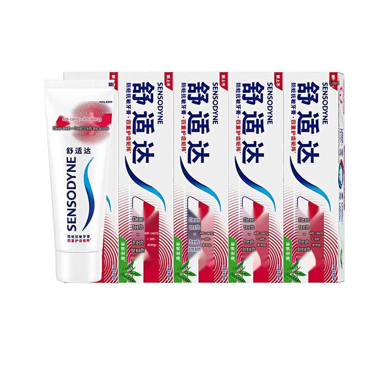 Sensodyne Fresh Tea Scent Anti-Cavity & Sensitivity Toothpaste