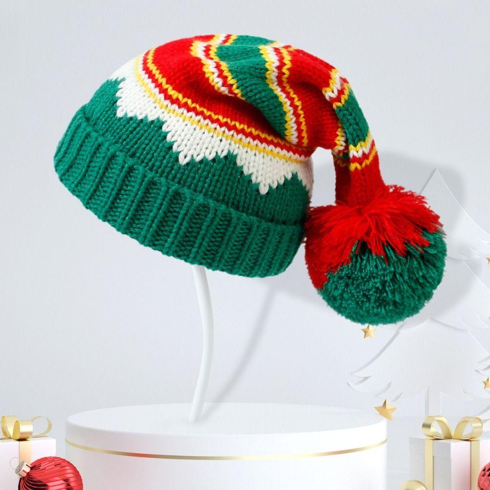 Holiday Party Knitted Hat Santa Leisure Cap New Beanie Cap