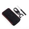 Leather Key Holder Keychain For Renault Logan 2 Stepway Sandero Duster