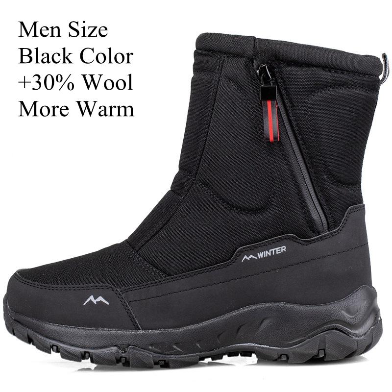 

Men Women Winter Boots NonSlip New Warm Protection for Cold Weather Insulated Material for Winter Comfort Durable for Outdoor Winter Use 40