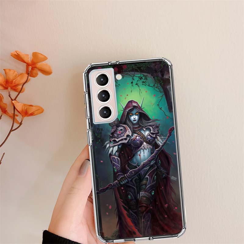 W-World Of W-Warcraft Elf Phone Case For Samsung S24 FE Galaxy S22 S25 Ultra S25 Edge S21 S23 FE S20 S10 Plus Cover Shell Coque