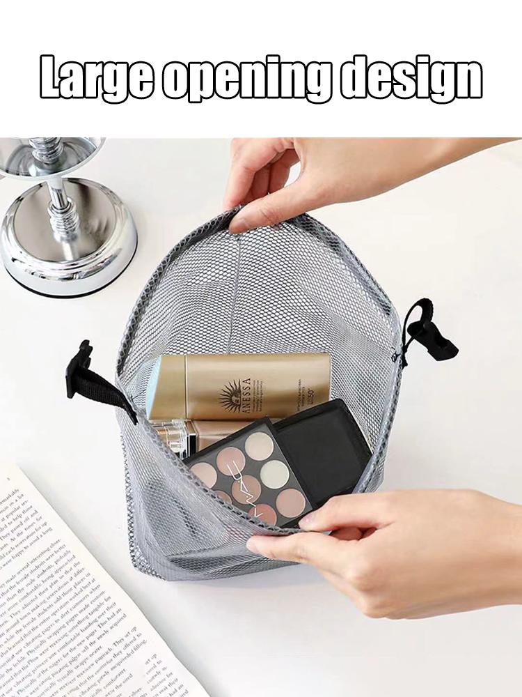 Large Capacity Waterproof Storage Bag with Drawstring for Fitness Swimming Bathroom Men's And Women's Outdoor Toiletries Bag