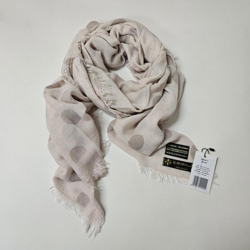 Il Moro Firenze Scarf Bamboo 02p Beige Single option