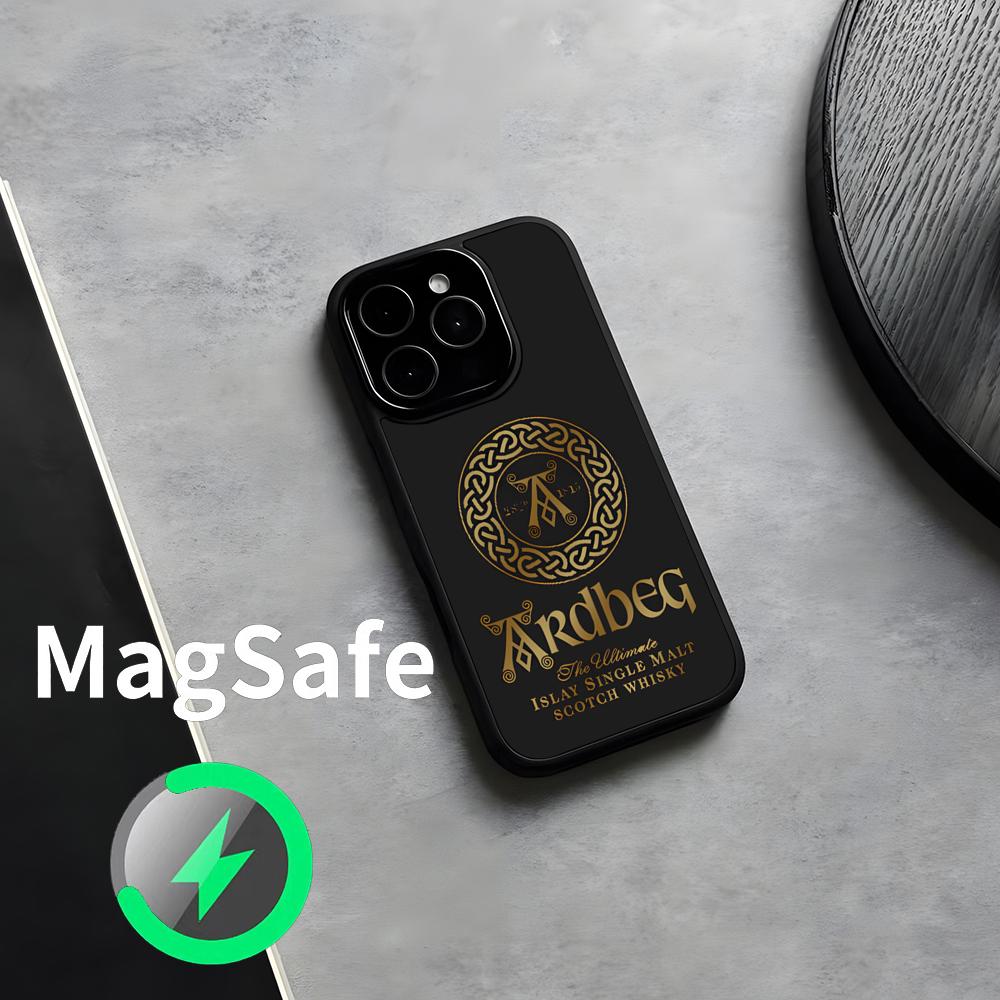 

A-Ardbeg Logo Fashion Phone Case For IPhone 17,16,15,14,13,12,Pro,Max,Plus,Mini,SE Magsafe Magnetic Phone Case iPhone 14