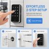Zinc Alloy Digit Code Combination Cam Lock Code Unlock Cabinet Coded Lock Coded Lock  School Locker