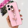 Voor Realme C63 C61 Narzo N61 N63 Hoesje Bloemen Vlinder Dames Mode Achterkant Transparant Zacht Slank Siliconen Bumper Shell