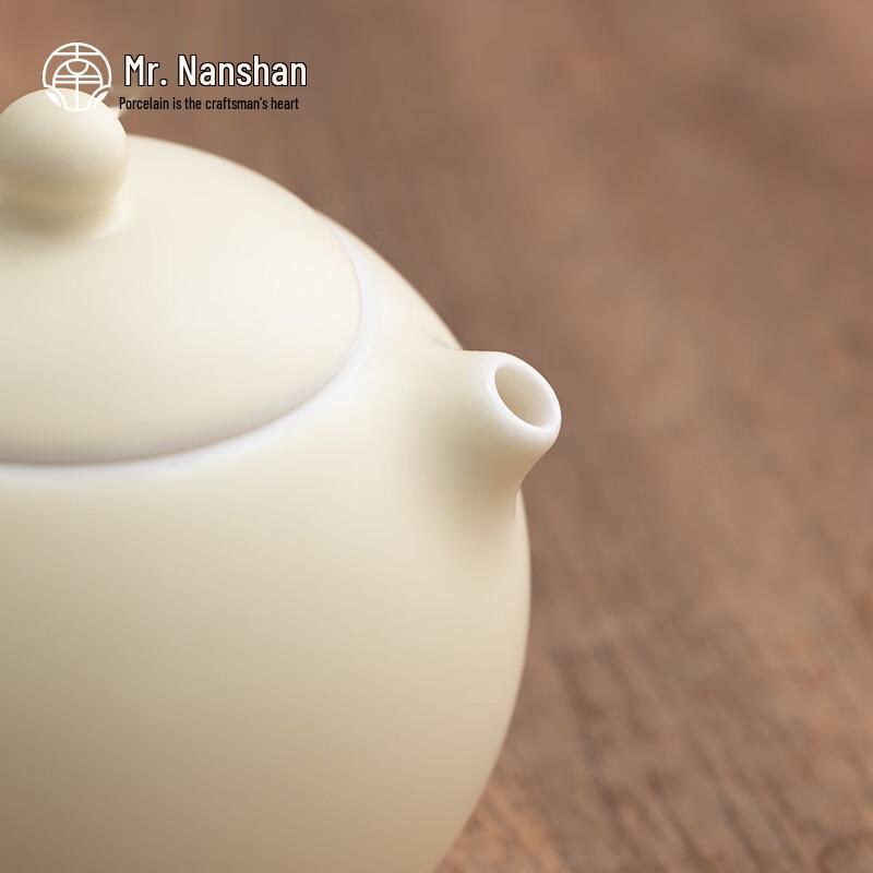 Nanshan Gentleman Dehua Ceramic Xishi Teapot