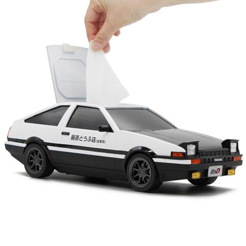 

Wet Wipe Case for Toyota AE86 Sprinter Trueno Initial D Fujiwara Tofu Shop (Private Use) Specification, Late Version (Black)