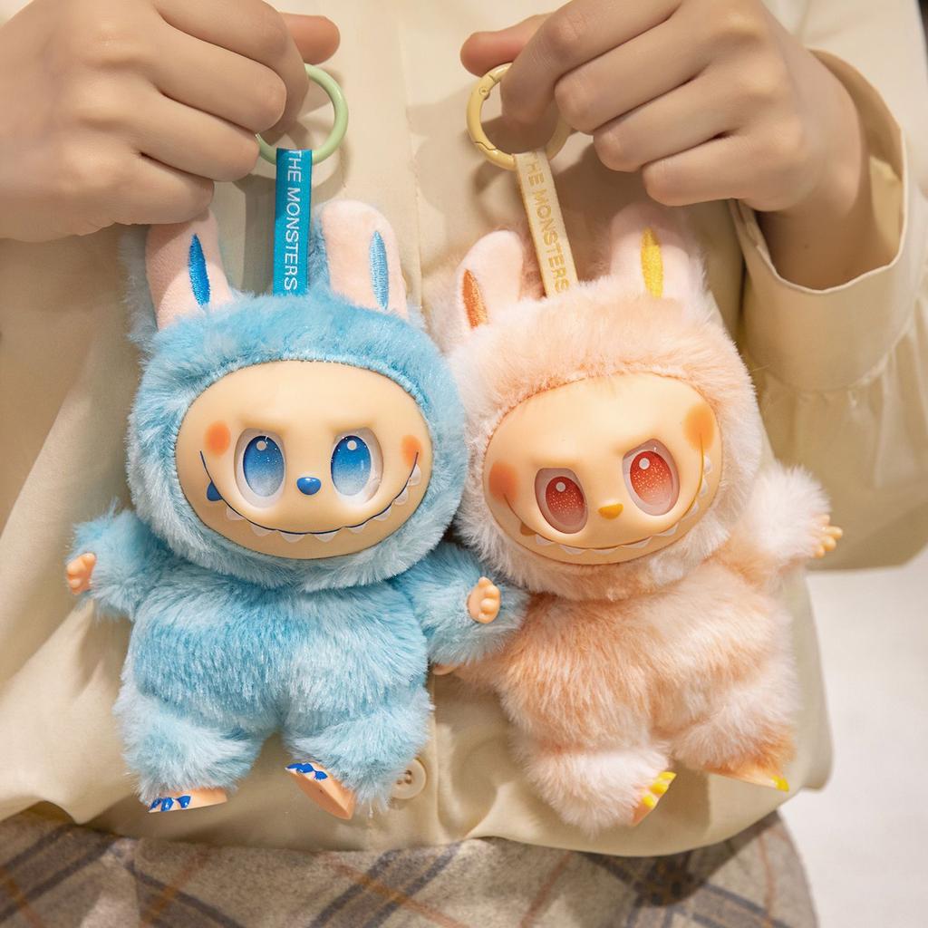 2025 Mote Beste Nye Labubu Plysjdyr V3: The Monsters Big Into Energy Series - Kawaii Vinyl Plysjleketøy med Nøkkelringfunksjonalitet