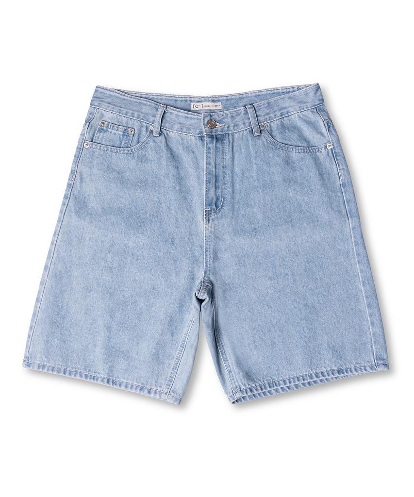 CONNECT KINLOCH Standard Denim Half Pants (Light Blue)