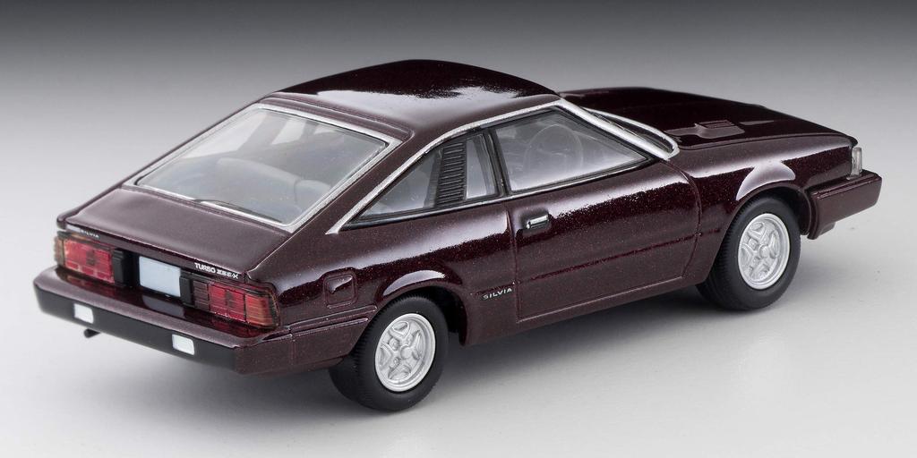 Tomica Limited Vintage Neo Scale Nissan Silvia Hatchback Turbo 1981 Maroon Finished Model 314127 1/64 LV-N210b ZSE-X