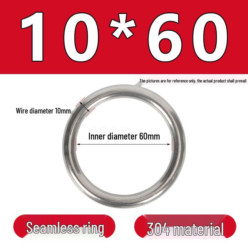 Stainless Steel Seamless O-Ring: Corrosion-Resistant Accessory for Handbags and Pet Gear