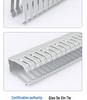 Flame-Retardant PVC Electrical Wiring Duct for Cable Management