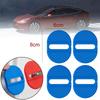 4pcs Car Lock Scratch-resistant Protective Cover Sticker Car Door Closing Shock Absorbing Pad Car Door Lock Anti-Collision Cover