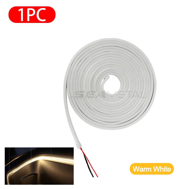 

AUTOMECHANIST 5m 12V Car Trunk Light LED Strip Auto Atmosphere Light Waterproof Modified Ambient Trunk Lamp For Hatchback SUV теплый белый