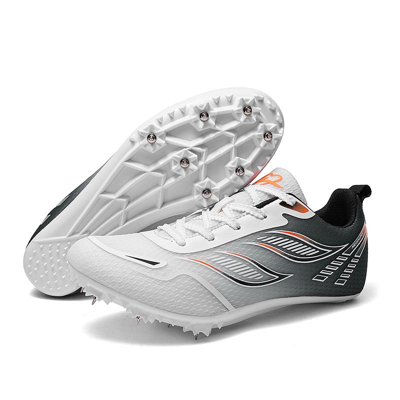 New Comfortable and Soft Mens Womens Track Field Shoes Outdoor Wear-resistant Running Shoes Supportive and Stable Sports Shoes