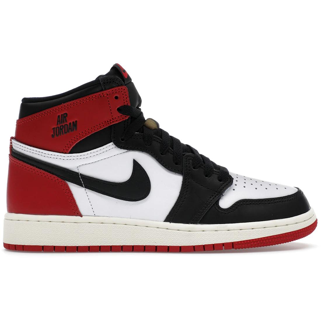 

Кроссовки Jordan 1 Retro High OG Black Toe Reimagined (GS)(FD1437-106) 35.5