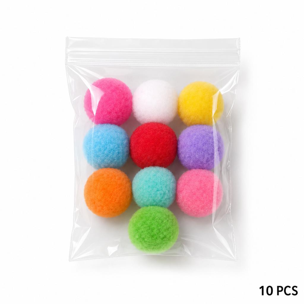 Plush Ball Shooting Gun Cat Toys Interactive Kittens Mini Pompoms Launcher Games Pet Accessories Supplies Indoor Cats Self Play