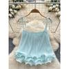 Sweet Girl Full of Vitality Cami Women Summer Frill Loose Short Niche Design Light Luxury Beautiful Top