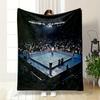 Boxing Ring Spectacle Blanket for all seasons blanket lunch break throw gift