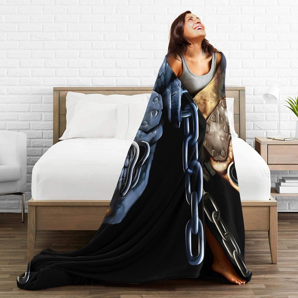 Megadeths Band Art Plush Blanket Kids  Flannel Throw Blanket For Couch Chair Soft Custom Quality Bedspread Birthday Present