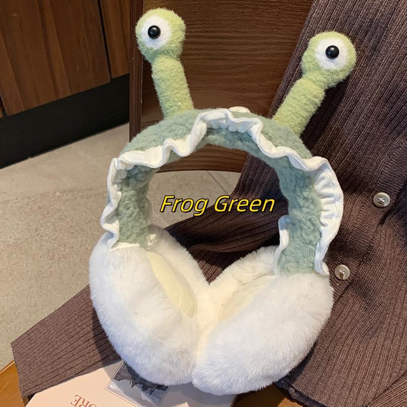 

Уличные зимние корейские складные противоморозные и противохолодные симпатичные плюшевые наушники для защиты ушей и плюшевые наушники