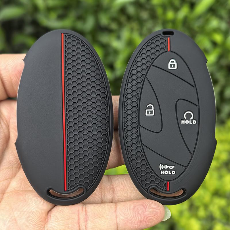 Silicone Car Key Case For Hyundai Kona Ev N-Line Tucson 2025 Grandeur GN7 IONIQ 6 Santa Fe MX5 Garden Gl Remote Key Protect
