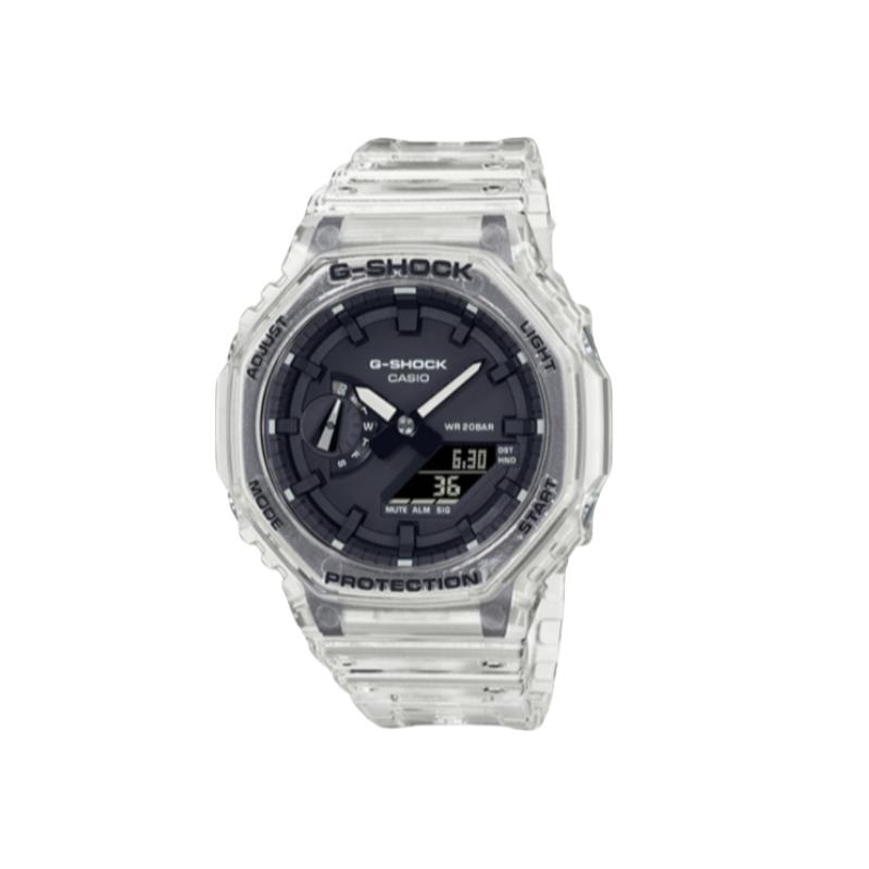 CASIO Customized watch modified series rose gold luminous hands 200 meters waterproof camping daily GA2100-7A(Team1485-GaiZhuang-MeiGuiJinYinGang)