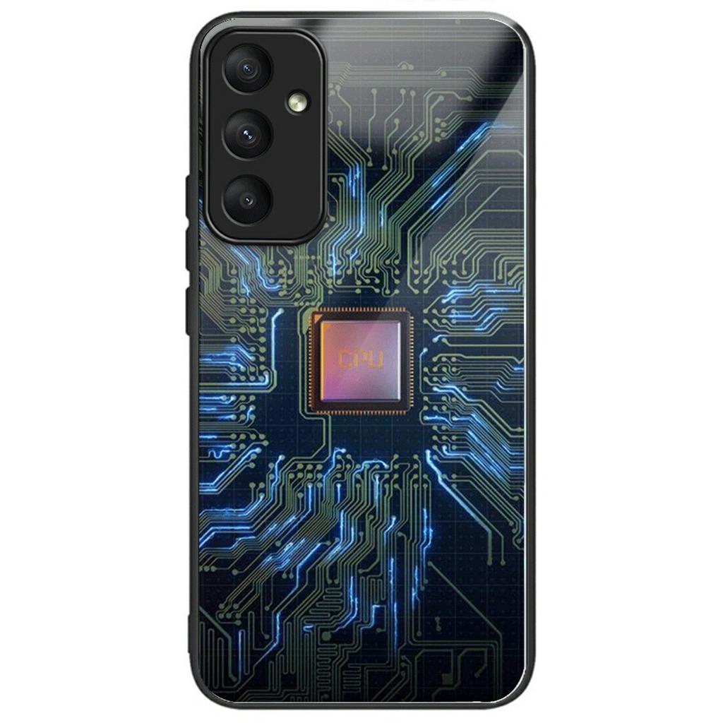 For Samsung Galaxy A17 5G/A17 4G/A26 5G Case Tempered Glass TPU Drop-Proof Phone Cover Pattern Printing