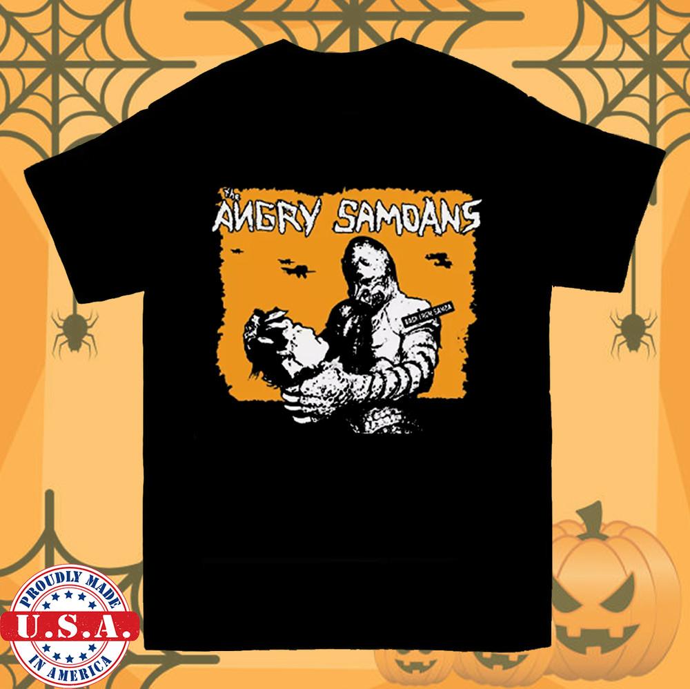 The Angry Samoans Unisex Short Sleeve T Shirt Full Size S-5XL Unisex T-Shirt XXL