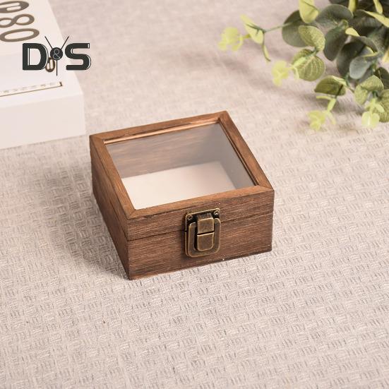 High-Visibility Display Box Large Insect Shadow Box Wood Construction Multiple Sizes Smooth Edge Insect Specimens Storage Display Case