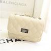 Trendy Hollow Chain Crossbody Bag With Lock Closure For Women
